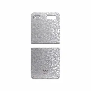 MAHOOT Silver-Silicon Cover Sticker for Samsung Galaxy Z Flip