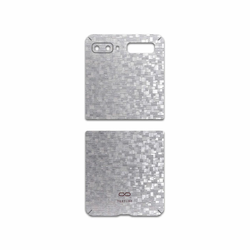 برچسب پوششی ماهوت مدل Silver-Silicon مناسب برای گوشی موبایل سامسونگ Galaxy Z Flip