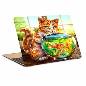 استیکر لپ تاپ طرح نقاشی فانتزی  کد P-1419 مناسب برای لپ تاپ 15 تا 17 اینچ