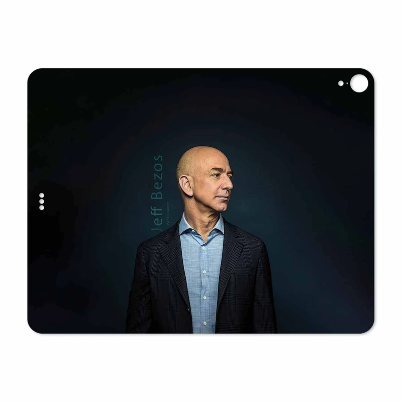 برچسب پوششی ماهوت مدل Jeff Bezos مناسب برای تبلت اپل iPad Pro 12.9 (GEN 3) 2018 A1983