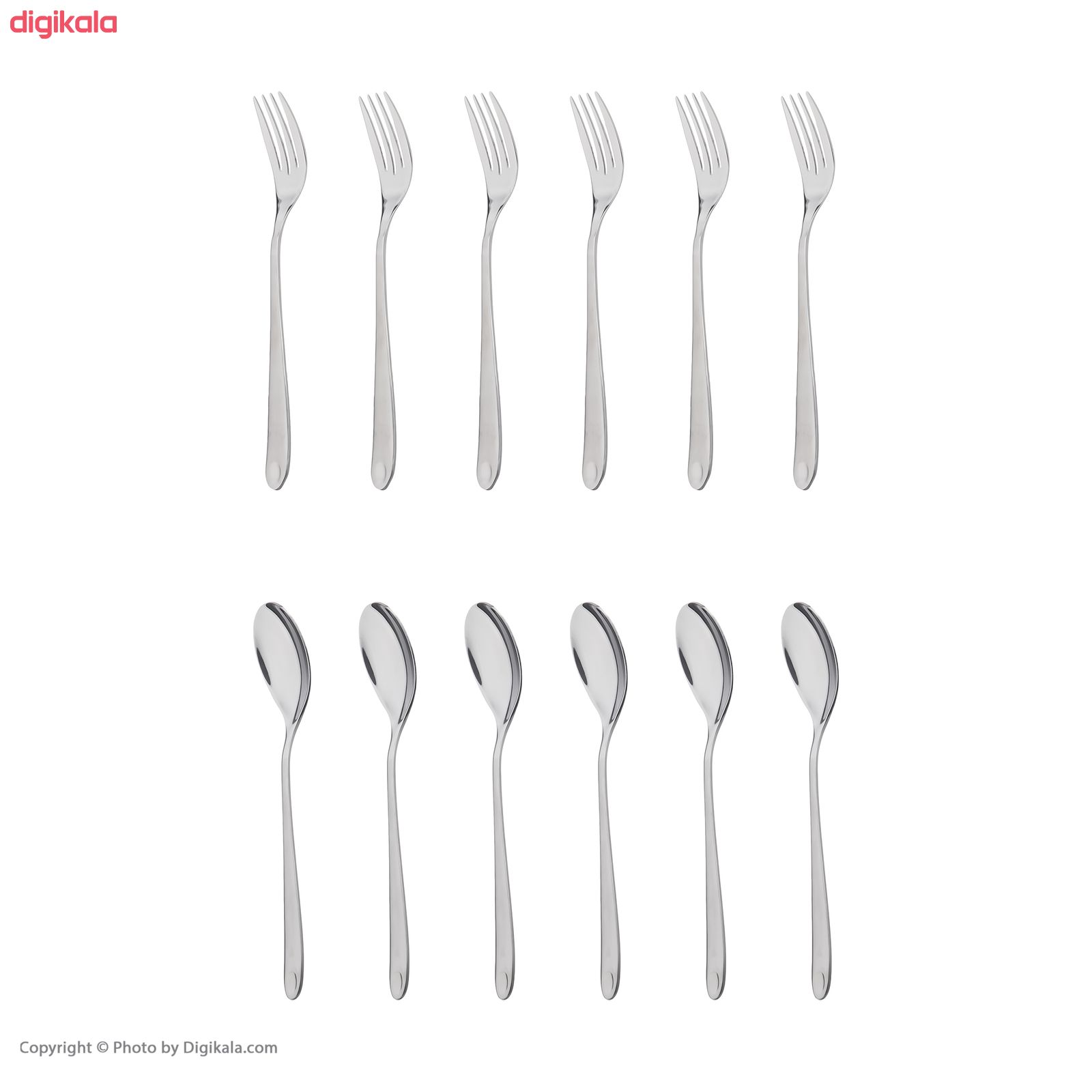 سرویس قاشق و چنگال 12 پارچه فونیکس مدل DS010 main 1 2