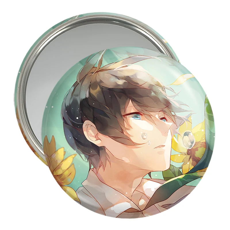 آینه جیبی خندالو مدل هاروکا ناسه انیمه فری تیل Fairy Tail  کد 15626