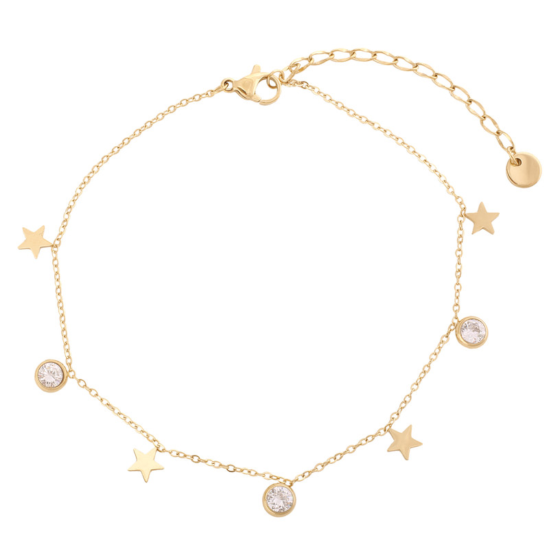 پابند زنانه مدل ستاره کد A3309 پابند زنانه مدل ستاره کد A3309