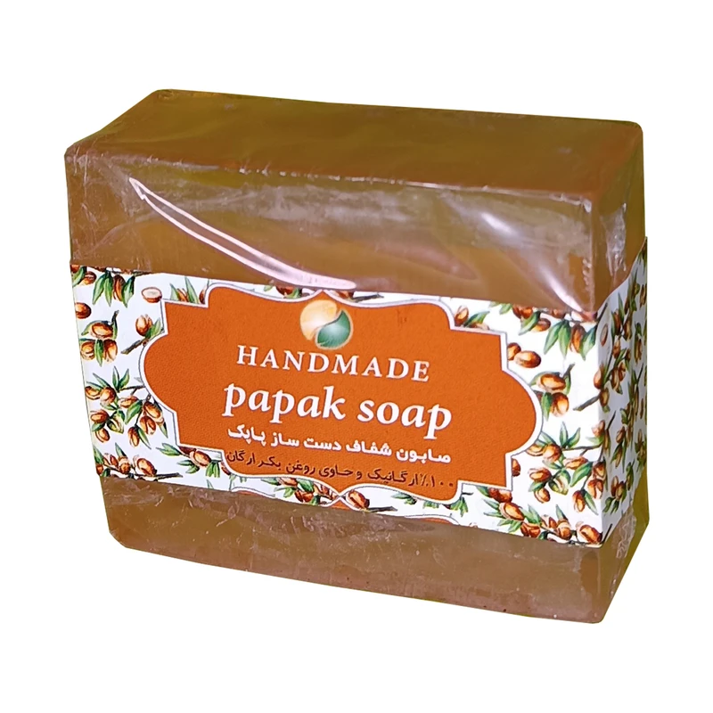 صابون پاپک مدل روغن آرگان وزن 110 گرم