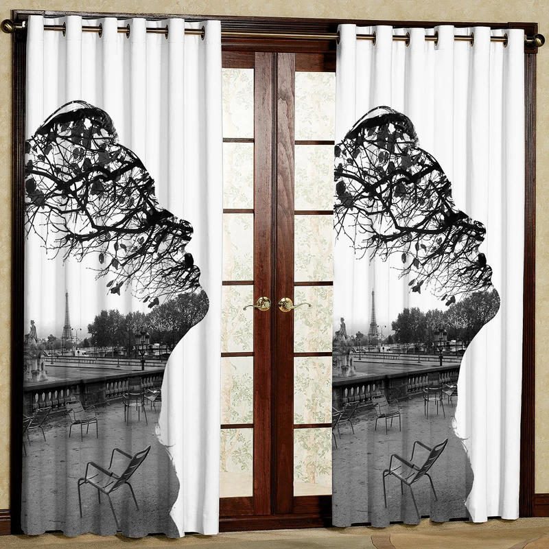 پرده مدل مخمل پانچی کد 4292T2 سایز 200x140 سانتی متر