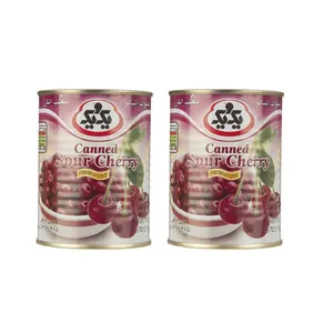 کمپوت آلبالو یک و یک - 370 گرم بسته 2 عددی