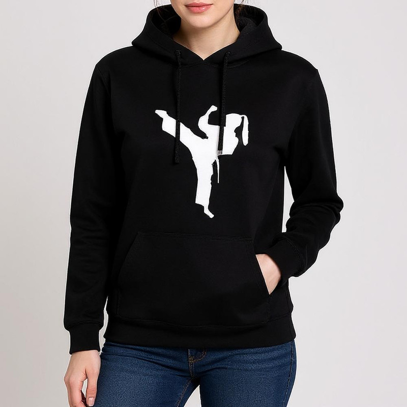 هودی زنانه مدل کاراته کد F369