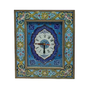 ساعت دیواری خاتم کاری کد 0703