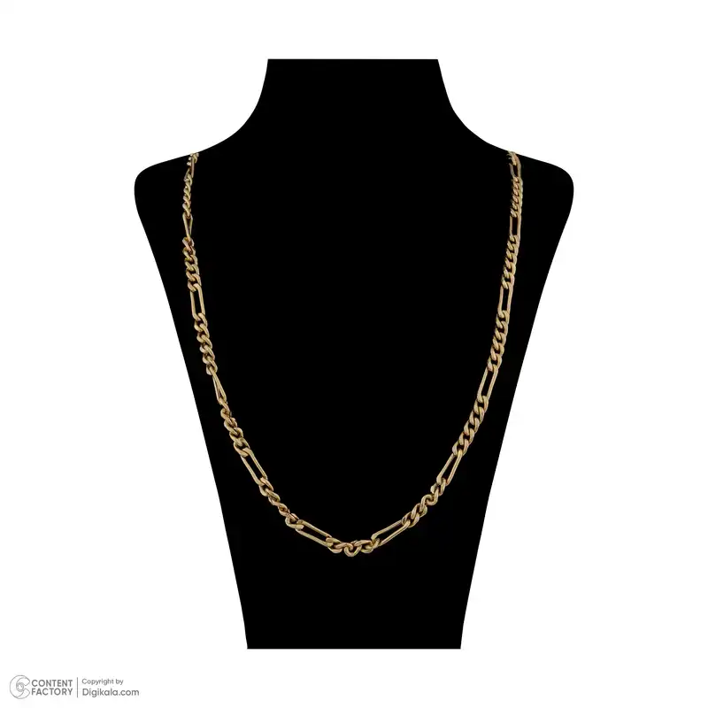 گردنبند طلا 18 عیار زنانه طلای مستجابی مدل 90111