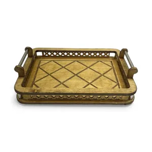 سینی دسته دار مدل H757 سایز 33*24 سانتی متر