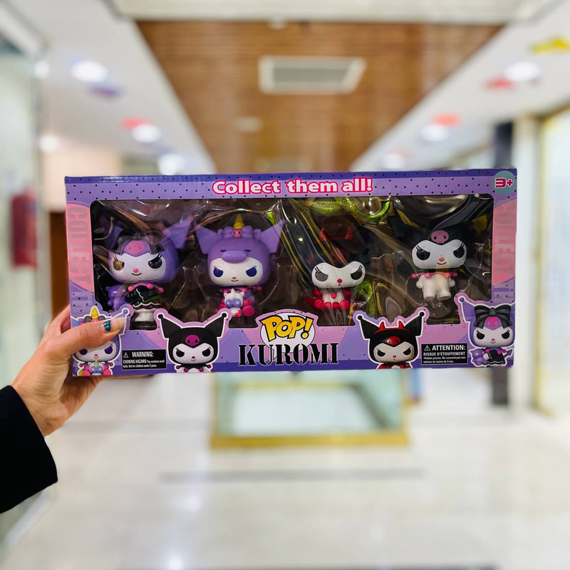 فیگور مدل کرومی بسته 4 عددی