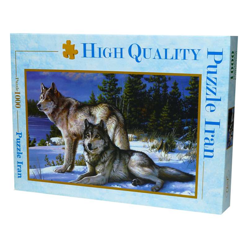 پازل 1000 تکه ایران پازل طرح گرگ