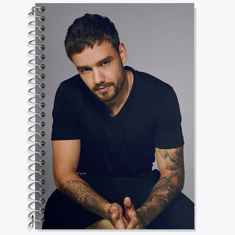 دفتر زبان 50 برگ خندالو مدل سه خط طرح لیام پین گروه موسیقی وان دایرکشن One Direction کد 18905