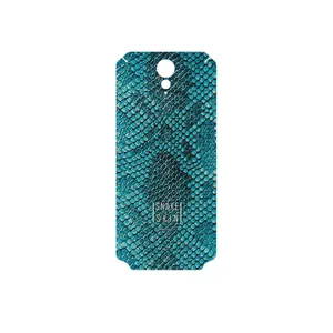 MAHOOT Blue Snake Skin Cover Sticker for HTC Desire 620