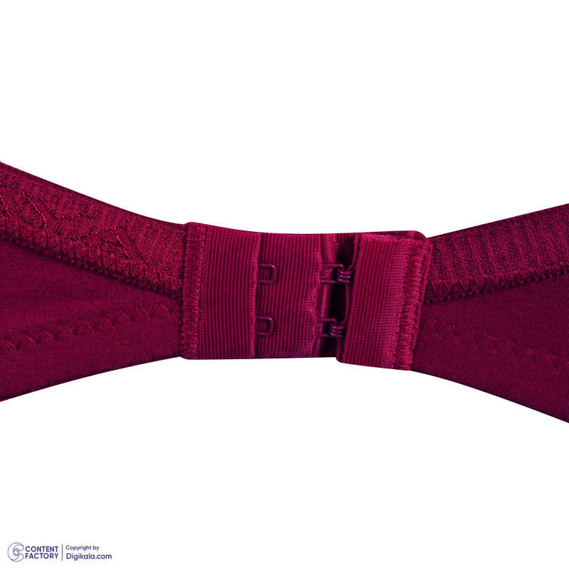 سوتین شیردهی لعیا مدل پنبه لاکراه رنگ زرشکی