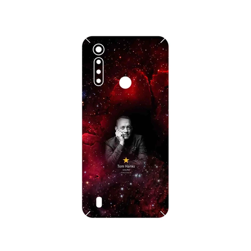 برچسب پوششی ماهوت مدل Tom Hanks مناسب برای گوشی موبایل موتورولا Moto G8 Power Lite