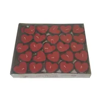 شمع مدل قلب بسته 50عددی