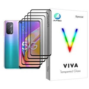 Junbo Viva Glass MIX004 Screen Protector For Oppo A93 5G Pack Of 4