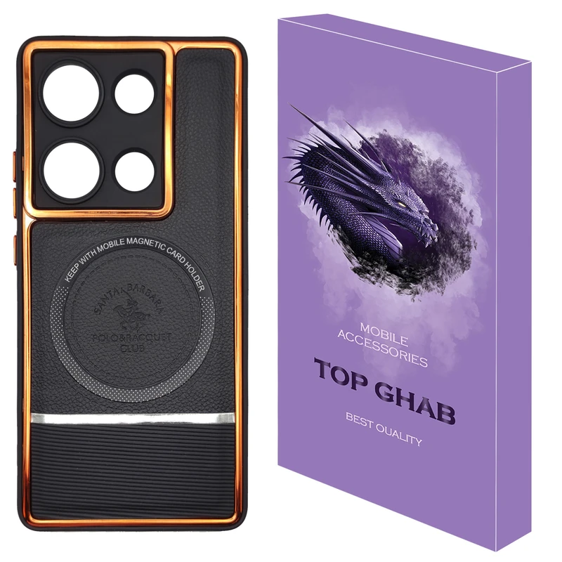 کاور تاپ قاب مدل مگنتی مناسب برای گوشی موبایل شیائومی Redmi Note 13 Pro 4G / Poco M6 Pro 4G