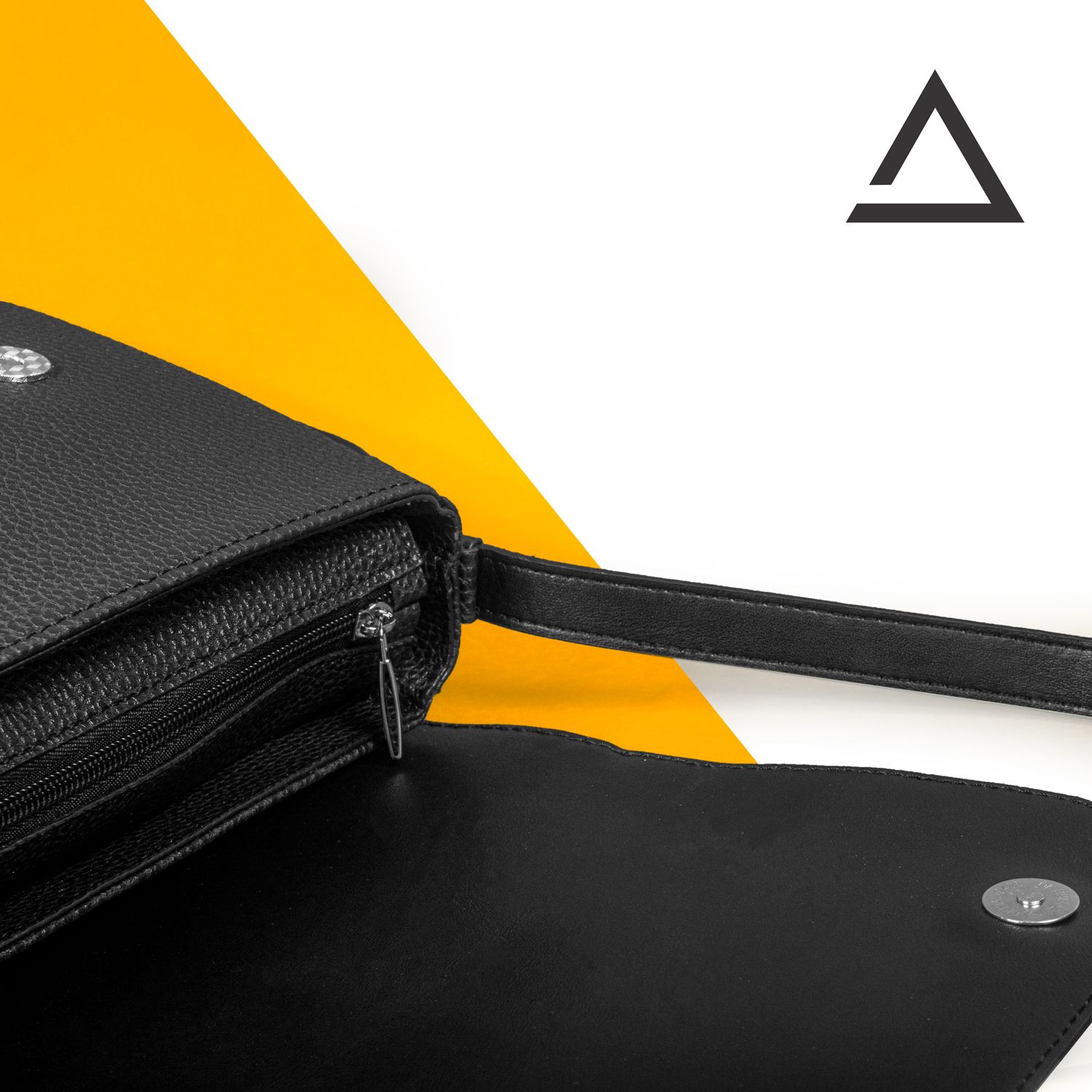 کیف دوشی زنانه چرم آراهمراه مدل W16 -  - 7