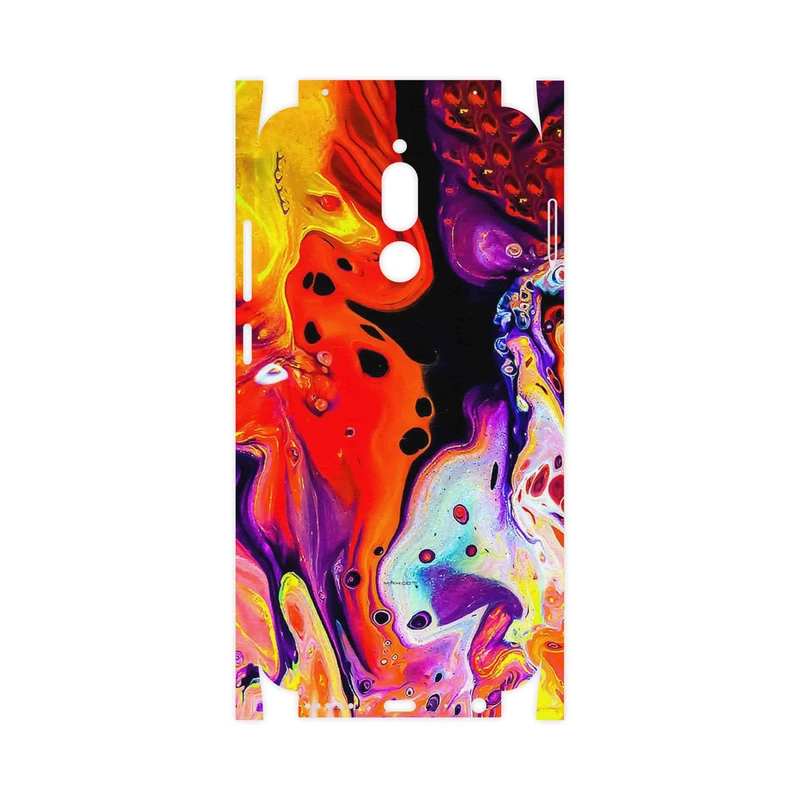 برچسب پوششی ماهوت مدل Abstract Oil Art-FullSkin مناسب برای گوشی موبایل شیائومی Redmi 8