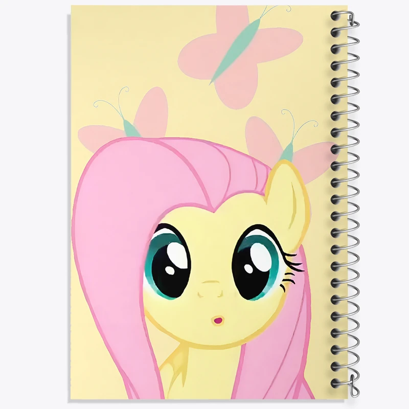 دفتر شطرنجی 50 برگ خندالو طرح فلاتر شای پونی کد N3280