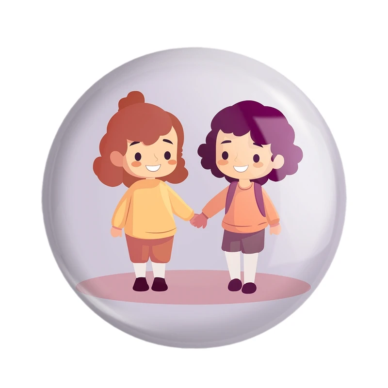 مگنت خندالو مدل بهترین دوستان Best Friends کد 29605