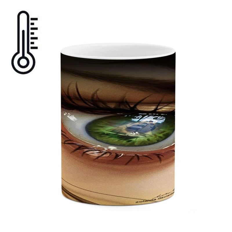 ماگ حرارتی کاکتی مدل نقاشی کد mgh13996