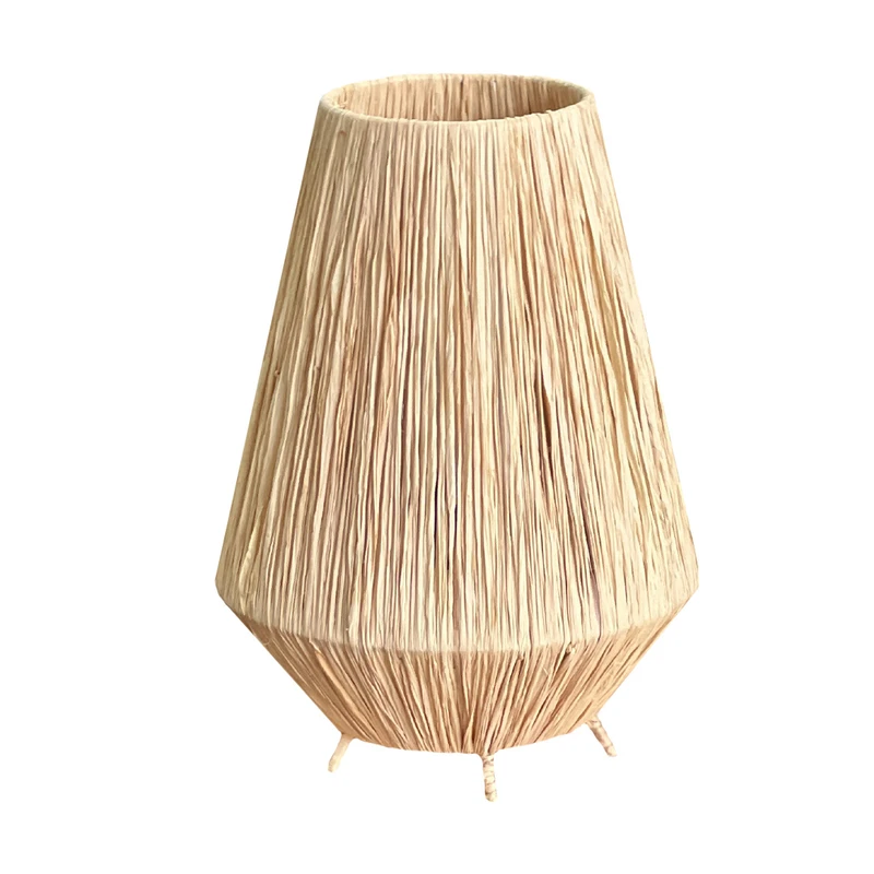 آباژور رومیزی مدل الماسی طرح رافیا