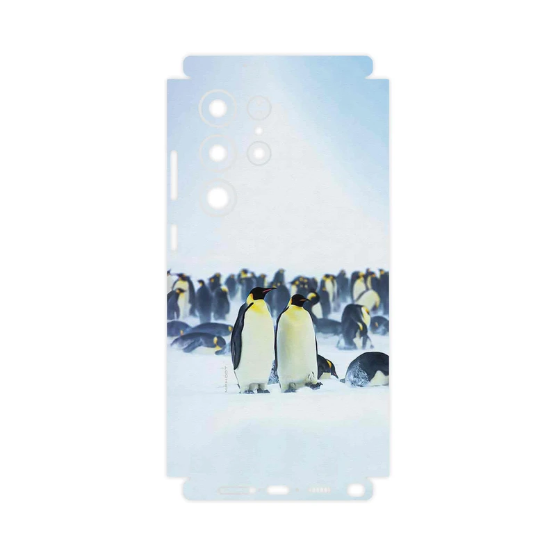 برچسب پوششی ماهوت مدل Penguin-FullSkin مناسب برای گوشی موبایل سامسونگ Galaxy S23 Ultra