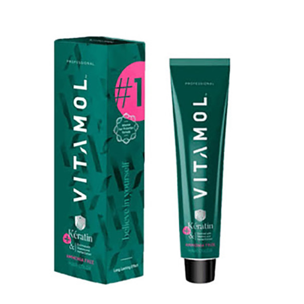 رنگ مو ویتامول سری None Ammonia شماره S10.1 حجم 120 میلی لیتر رنگ بلوند دودی روشن