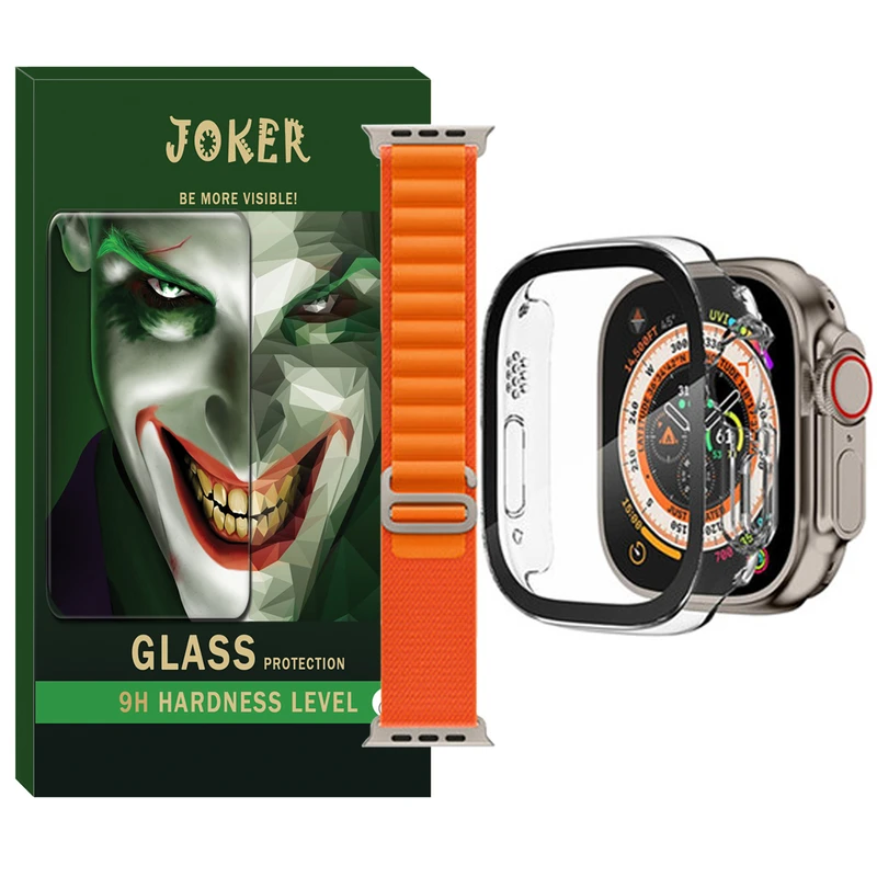 بند جوکر مدل Loop Alpine مناسب برای اپل واچ Ultra 49 میلی متر به همراه کاور