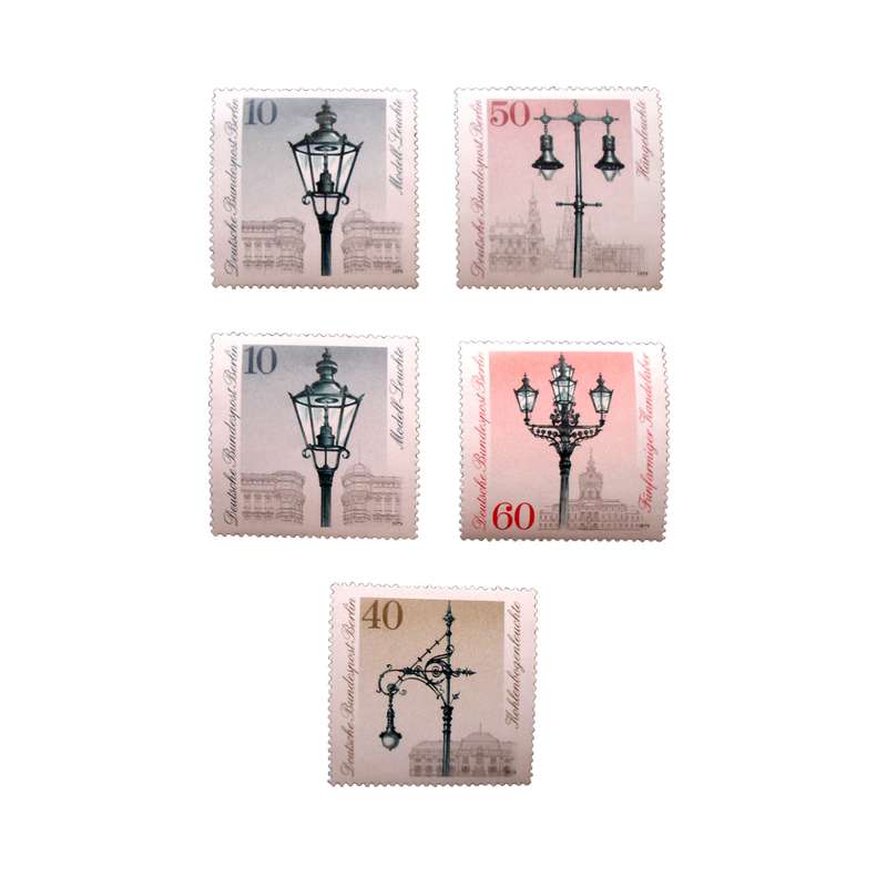 تمبر یادگاری مدل کلاسیک کد DS1864 مجموعه 5 عددی