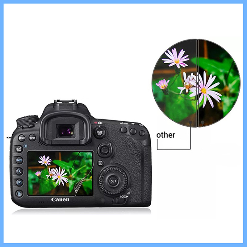 محافظ صفحه نمایش شفاف دوربین تکنو مدل HyGEL مناسب برای دوربین عکاسی کانن EOS 2000D بسته سه عددی