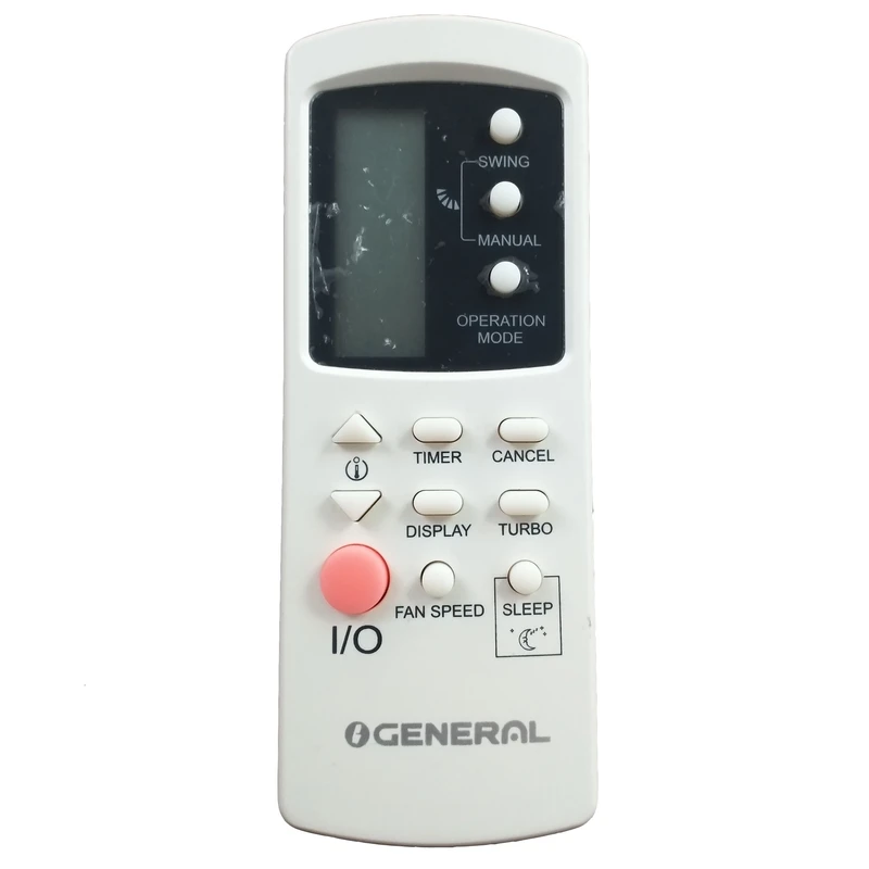 ریموت کنترل اجنرال مدل 002A مناسب برای کولر گازی OGENERAL