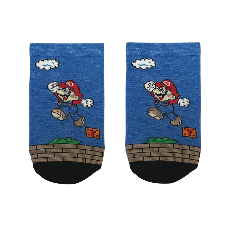 جوراب پسرانه تن پوش هنگامه مدل ماریو قارچ خور