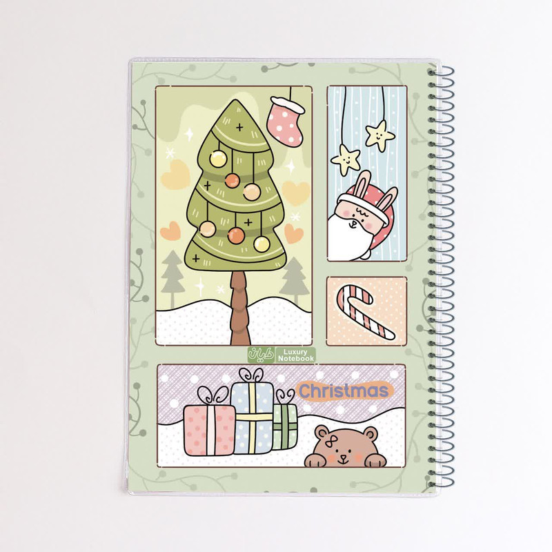 دفتر مشق ۵۰ برگ دایان مدل حاشیه دار کد ۶۴۹۴۲ بسته ۴ عددی