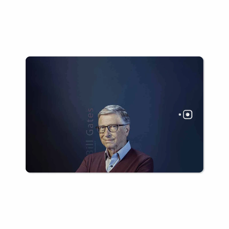 برچسب پوششی ماهوت مدل Bill Gates مناسب برای تبلت سامسونگ Galaxy Tab S4 10.5 2018 T835