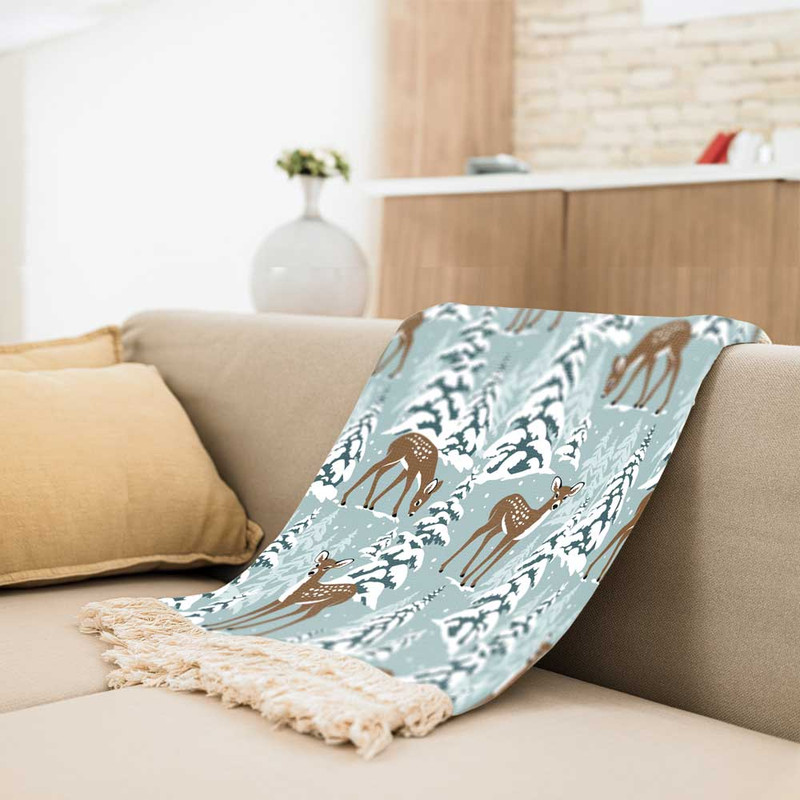 شال مبل طرح زمستان کد Q2SH1069 سایز 98x180 سانتی متر شال مبل طرح زمستان کد Q2SH1069 سایز 98x180 سانتی متر