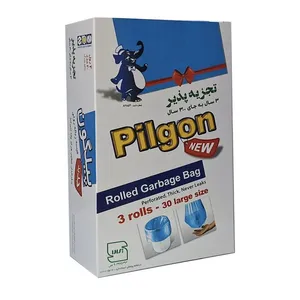 کیسه زباله پیلگون مدل آبی 30