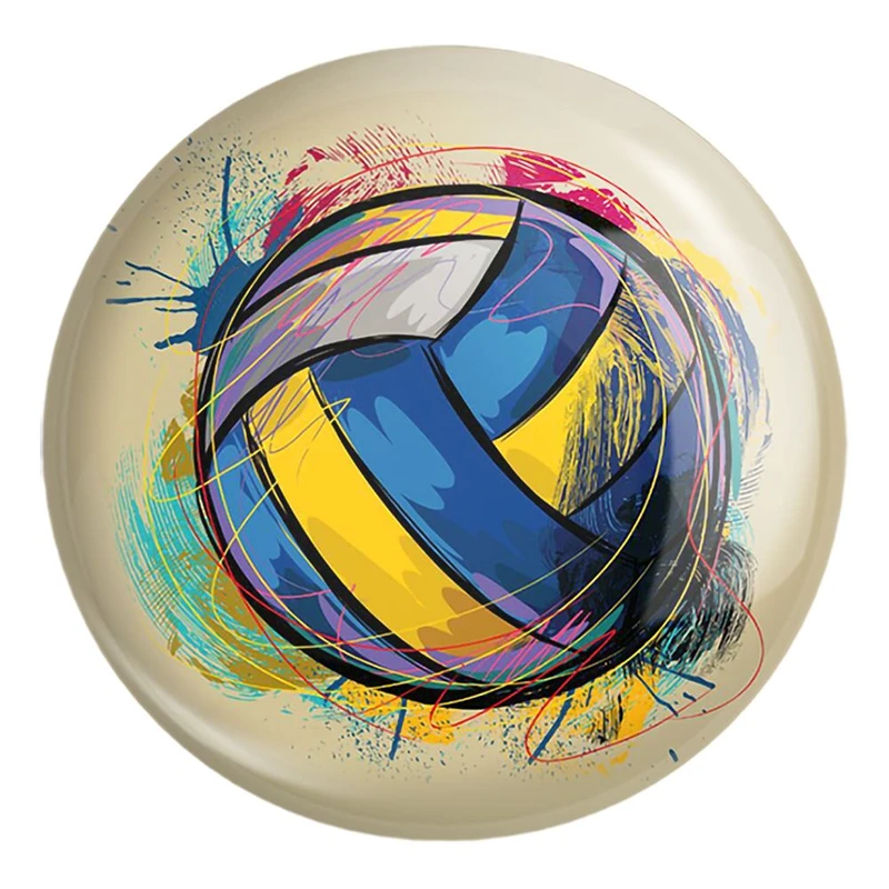 پیکسل خندالو طرح توپ والیبال کد 5909 مدل بزرگ
