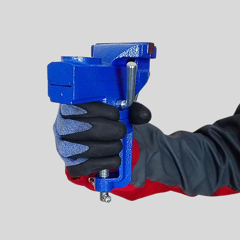 گیره بغل میزی سندان دار اینتیمکث مدل 70 سایز 2.8 اینچ