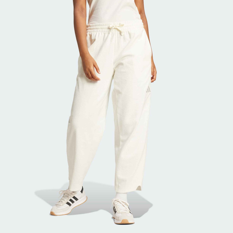 شلوار ورزشی زنانه آدیداس مدل ALL SZN Cloud Jersey Barrel Leg Pants مدل JJ4613