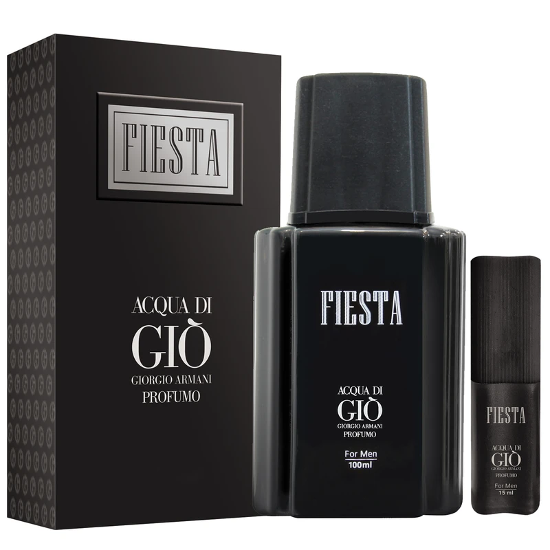 ادوپرفیوم مردانه فیستا مدل Acqua di Gio Profumo حجم 100 میلی لیتر به همراه عطر جیبی مردانه فیستا حجم 15 میلی لیتر 