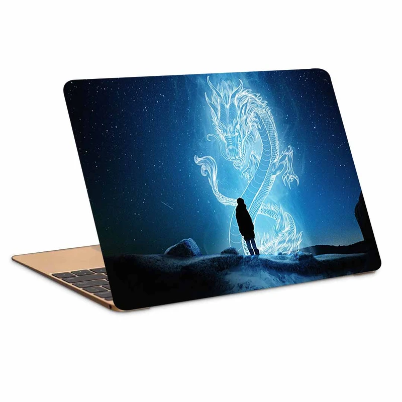 استیکر لپ تاپ طرح dragon illusion کد N-151 مناسب برای لپ تاپ 15.6 اینچ