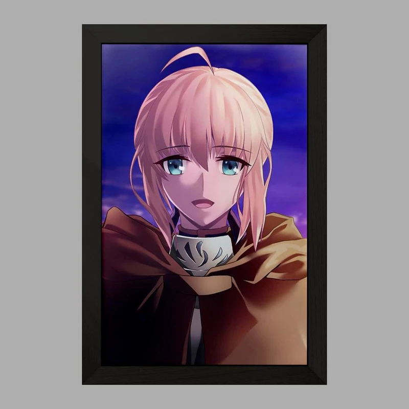 تابلو خندالو مدل التر انیمه فیت استی نایت Fate Stay Night  کد 22767