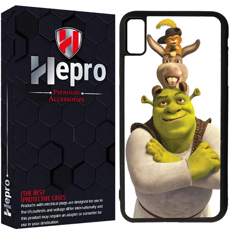 کاور هپرو طرح فانتزی مدل TPU مناسب برای گوشی موبایل اپل IPHONE X / XS