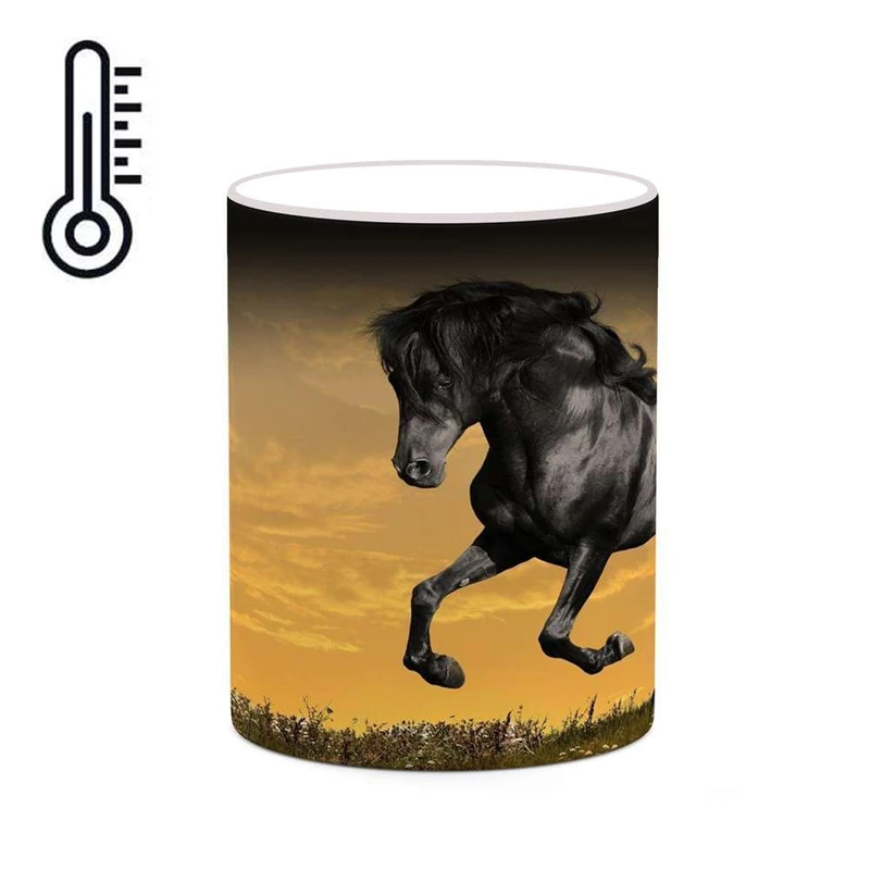 ماگ حرارتی کاکتی مدل اسب کد mgh24324