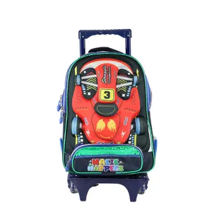 کوله پشتی چرخ دار مدل طرح فرمول 1-4