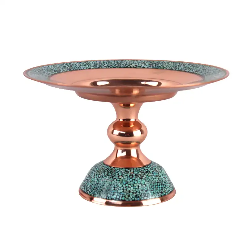 شیرینی خوری فیروزه کوبی مدل گرد کد Shi25